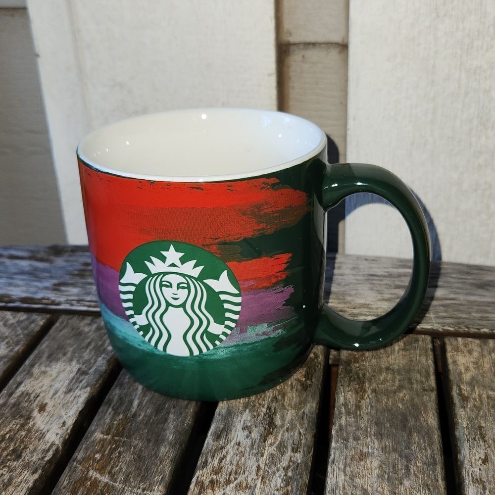 Starbucks Brushstrokes Mug 18 oz. 2021